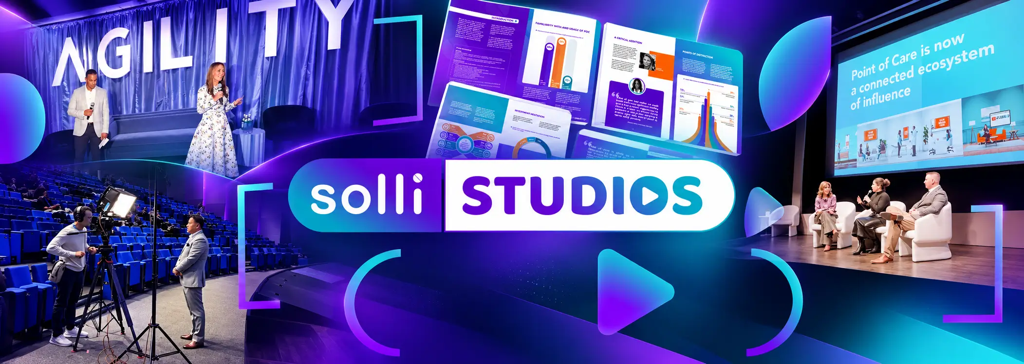 solli Studios - multiple featured images within including event bts and reports