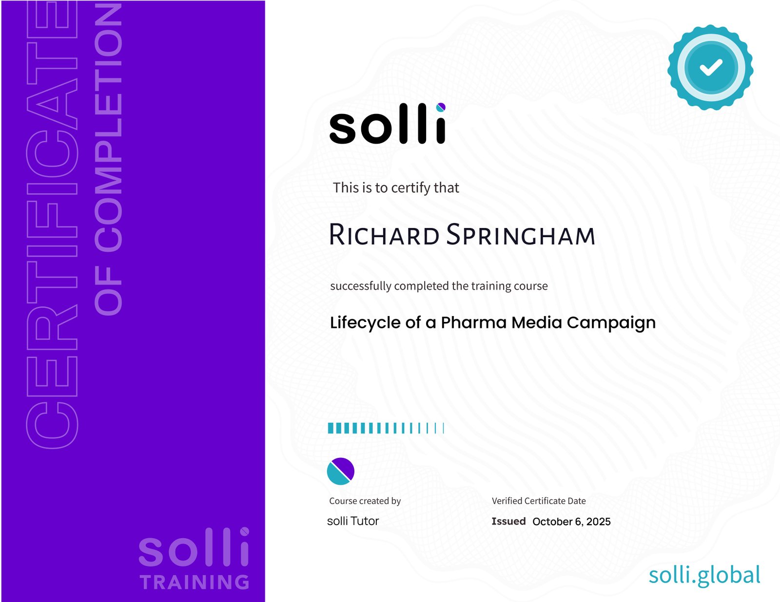 Lifecycle of a Pharma Media Campaign