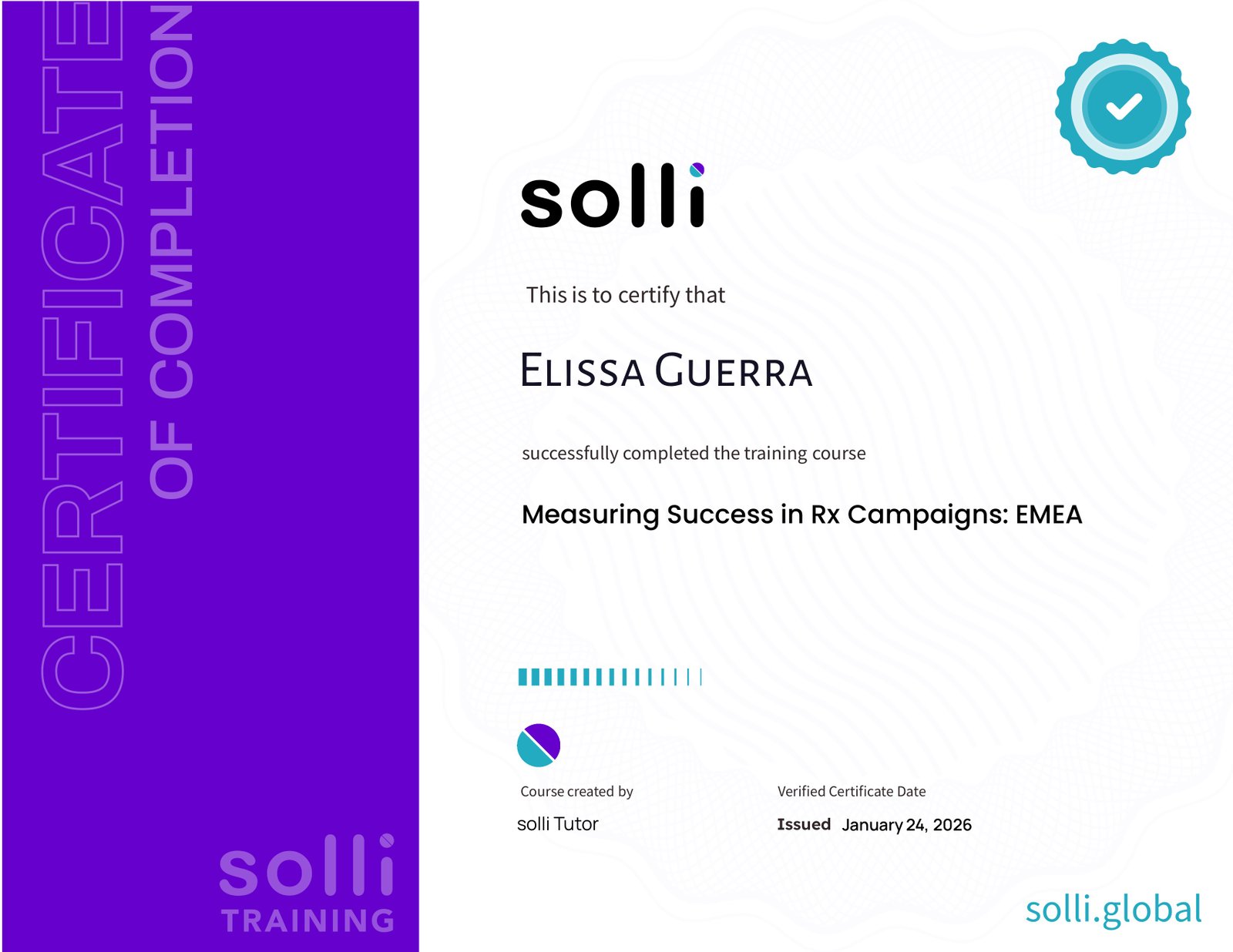 Measuring Success in Rx Campaigns: EMEA