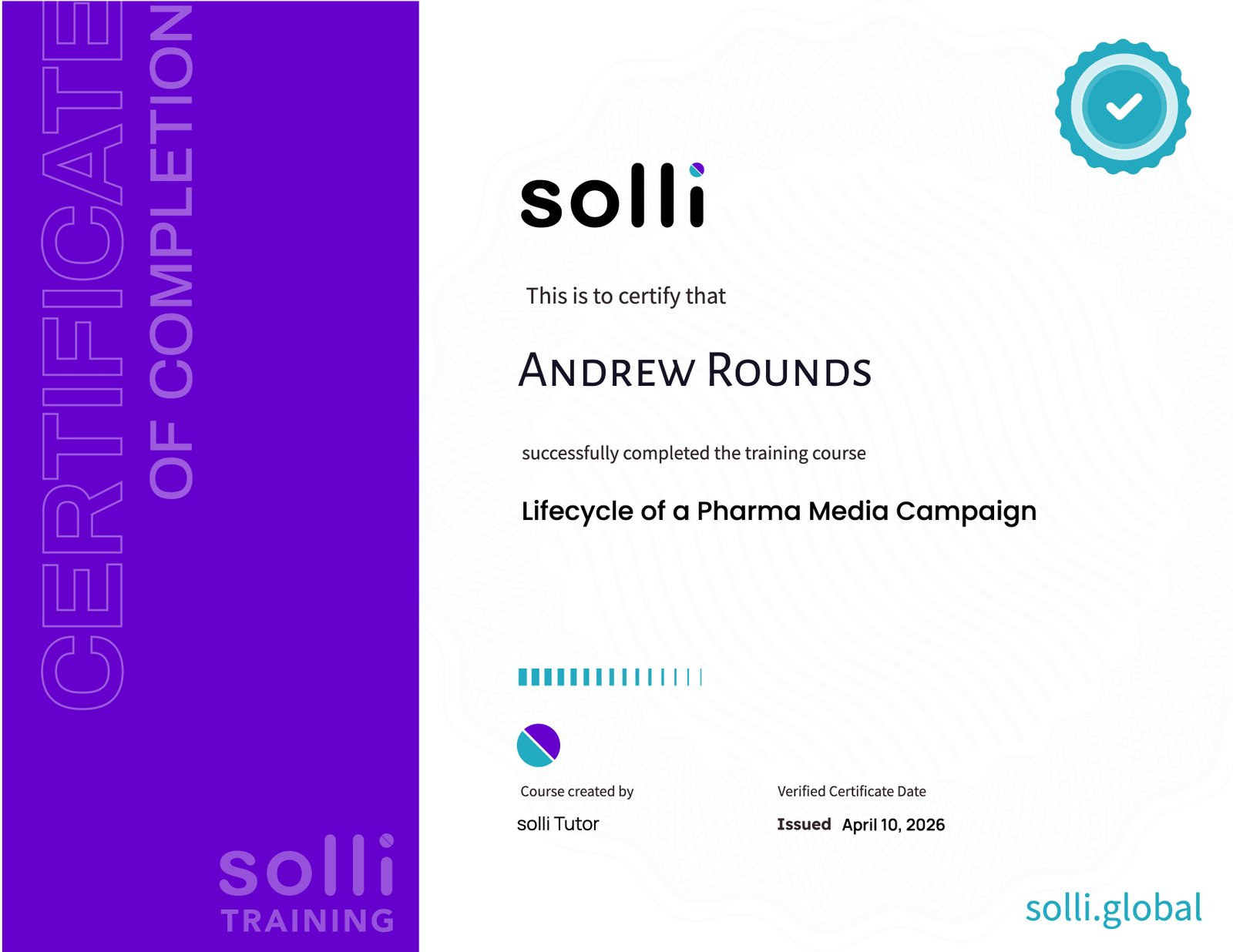 Lifecycle of a Pharma Media Campaign