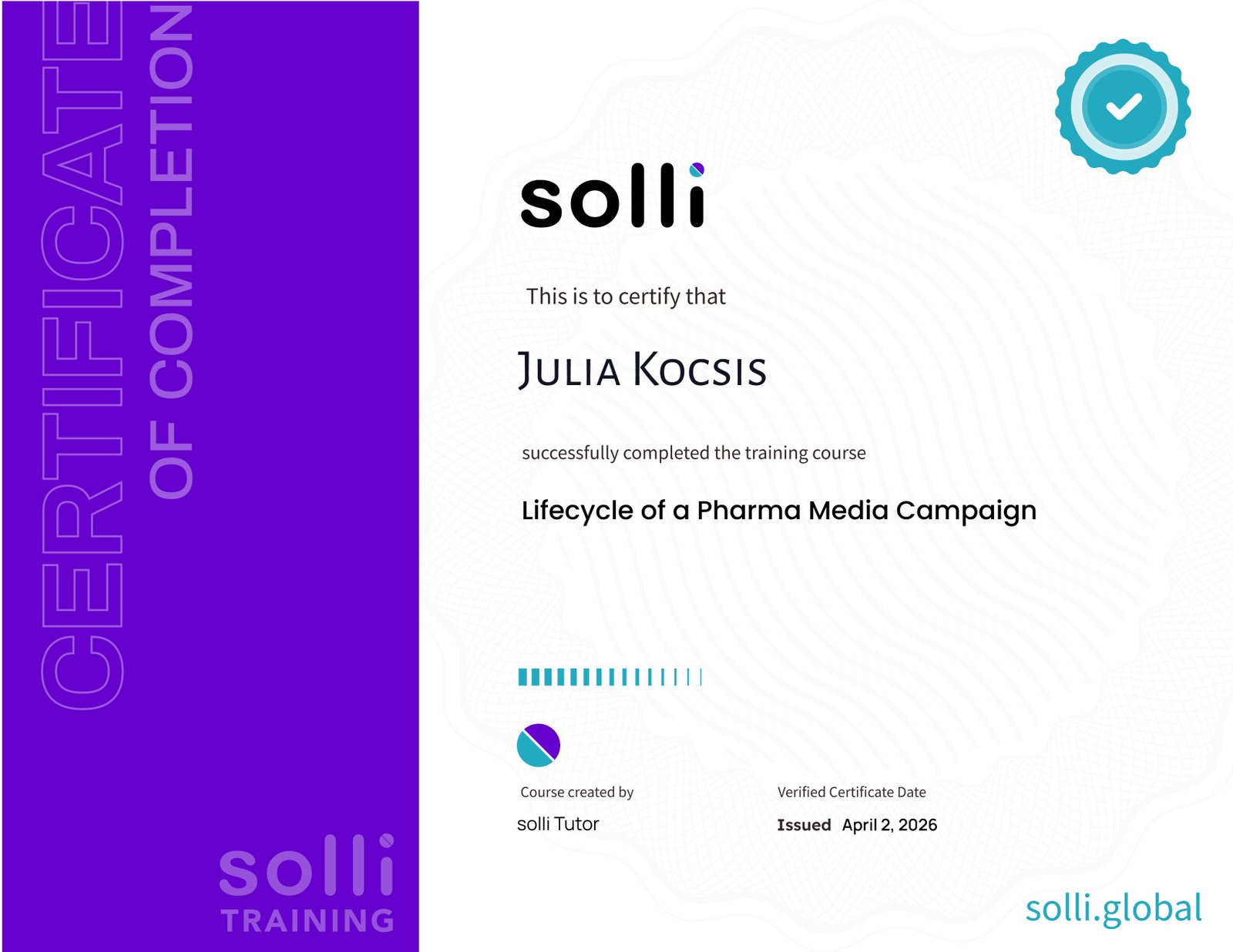 Lifecycle of a Pharma Media Campaign